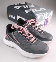 FILA Women&#39;s Suspense Jogging Trail Running Shoes Pink Gray White - $39.97