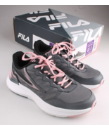 FILA Women's Suspense Jogging Trail Running Shoes Pink Gray White - $39.97