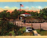 Fort Holmes Mackinac Island Michigan MI UNP Unused Linen Postcard L1 - $4.90