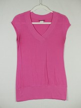 Vintage Wet Seal Pink Blouse Shirt Top Large Sleeveless - $4.99
