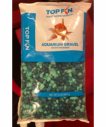 TOP FIN UNDERWATER WORLDS AQUARIUM GRAVEL PEBBLES #2 GREEN MIX (NEW 2LB ... - $261.16 MXN