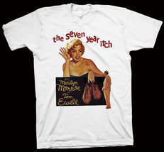 The Seven Year Itch T-Shirt Billy Wilder, Marilyn Monroe, Hollywood Movie Cinema - £13.76 GBP+