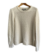 Marled Reunited Clothing Women Sweater Knit Crew Neck Ivory Size Medium - $14.03