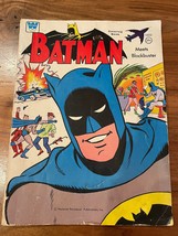 BATMAN Meets Blockbuster Authorized Edition Whitman 1966 38 Pgs Colored In - £7.41 GBP
