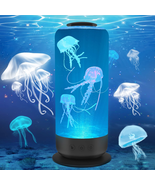 Jellyfish Lava Lamp, LED Jellyfish Aquarium Lamp, 7 Color Changing Setti... - £35.32 GBP