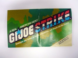 GI Joe Real American Hero Strike Catalog Booklet Vintage Brochure Pamphlet 1986 - £1.73 GBP