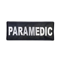 PARAMEDIC Big XL 10x4 inch EMT EMS MEDIC Vest Tactical Embroidered Nylon... - £25.41 GBP