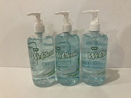 WeClean 3 Bottles Eucalyptus &amp; Mint Cleansing Hand pump Soap 16.9 fl oz Each - £11.86 GBP