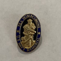 VTG FRA homecoming U.S. Navy Memorial Pin, Pin Button Tie Tack Hat Lapel - £6.29 GBP