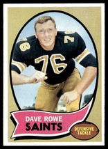 1970 Topps #101 Dave Rowe VGEX-B107R12 - £39.66 GBP