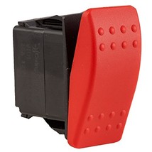K4 OFF-MOMENT ON Contura II Sealed Switch W/Soft Touch Red Actuator - $17.95