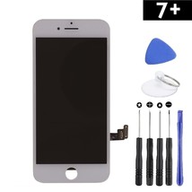 Screen Replacement for iPhone 7 Plus White LCD Display with Tool Kit A16... - £26.77 GBP