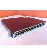 Cisco Catalyst WS-C3750G-48TS-S 48 Port Gigabit Ethernet Switch with Rac... - £38.72 GBP