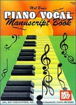 Mel Bay Piano Vocal Manuscript Book - £5.64 GBP