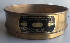 FORNEY No. 50; 300 μm/0.0117” USA Standard Testing Sieve - £39.11 GBP