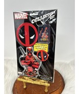Marvel DEADPOOL Patch Key Ring Sticker Button Collectors 4Pc. Set - $14.99