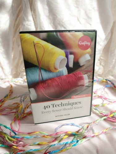 Craftsy - 40 Techniques Every Sewer Should Know w/ Gail Yellen Brand New... - $12.60