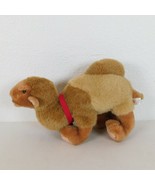 Sugar Loaf 1991 Camel Plush Hump 14&quot; Brown Stuffed Animal Desert Red Bow... - £9.30 GBP