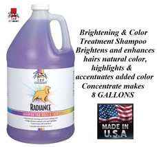 Top Performance Radiance Brightening Hair Color Dye Treatment Shampoo Gallon Dog - £48.10 GBP
