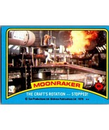 The Craft's Rotation - Stopped! 85 Moonraker Topps 1979 Trading Card TCG CCG - $2.66