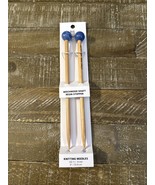 Big Twist Beechwood Shaft Resin Stopper Knitting Needles 11/8mm - €42,11 EUR