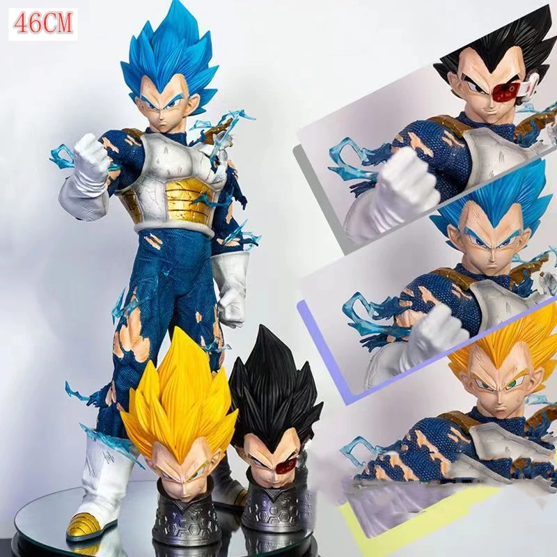Bandai Doll Seven Dragon Ball Movable Doll Battle GK Vegeta Hand-Made Mo... - $17.94+