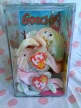Beanie Babies Baby~2 GOOCHY JELLYFISH~In Special Ty Display Case Box &amp; I... - £18.93 GBP