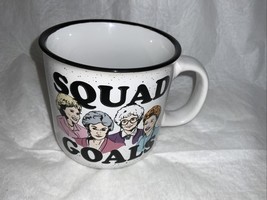 20 Oz Ceramic Mug The Golden Girls “Squad Goals” Decorative Desk Cup Bet... - $377.48 MXN