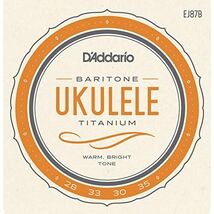 D'Addario EJ87B Titanium Baritone Ukulele Strings  - $37.00