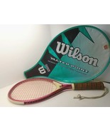 Wilson Racquetball Metallic Pink 18.5&quot; Super Shot Racquet &amp; Case - £6.81 GBP