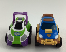 Disney Pixar Toy Story Friction Power Racers Buzz Lightyear Sheriff Woody Cars - $19.75