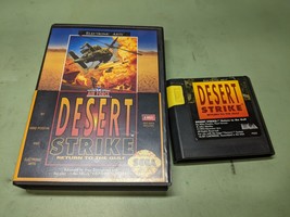 Desert Strike Return to the Gulf Sega Genesis Cartridge and Case - $9.95
