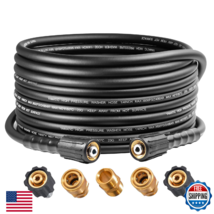YAMATIC 25ft Pressure Washer Hose 3600 PSI Kink Resistant Heavy Duty Ext... - $48.74