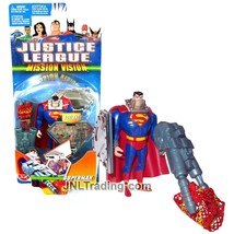 Year 2003 DC Comics Justice League Mission Vision 4.5 Inch Figure - SUPERMAN - £39.95 GBP