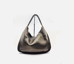 Authentic Fendi Pebble Leather Hobo Handbag - $650.00