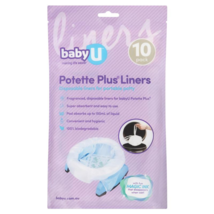Baby U Potette Plus Liners 10 Pack - £57.82 GBP