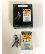 1998 Singin&#39; in the Rain GENE KELLY 2 Miniature Hallmark Ornament Set Po... - €12,83 EUR