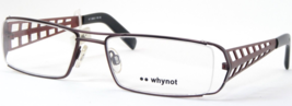 Whynot Da Koberg + Tente KT 5083.3 Plum Marrone Occhiali Sole Montatura 53 17 - £42.39 GBP