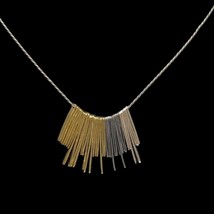 Silpada 925 Sterling Silver Brass Lets Hang Out Necklace 18”.  N3032 - £41.67 GBP