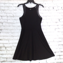 H&amp;M Dress Womens Small Black Sleeveless Fit And Flare Dress - £17.30 GBP