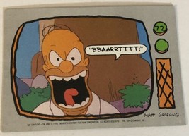 The Simpson’s Trading Card 1990 #72 Homer Simpson - £1.54 GBP