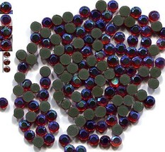 Rhinestones 3mm 10ss Crystal  AB RED Hot Fix  2 Gross  288 Pieces - £4.50 GBP