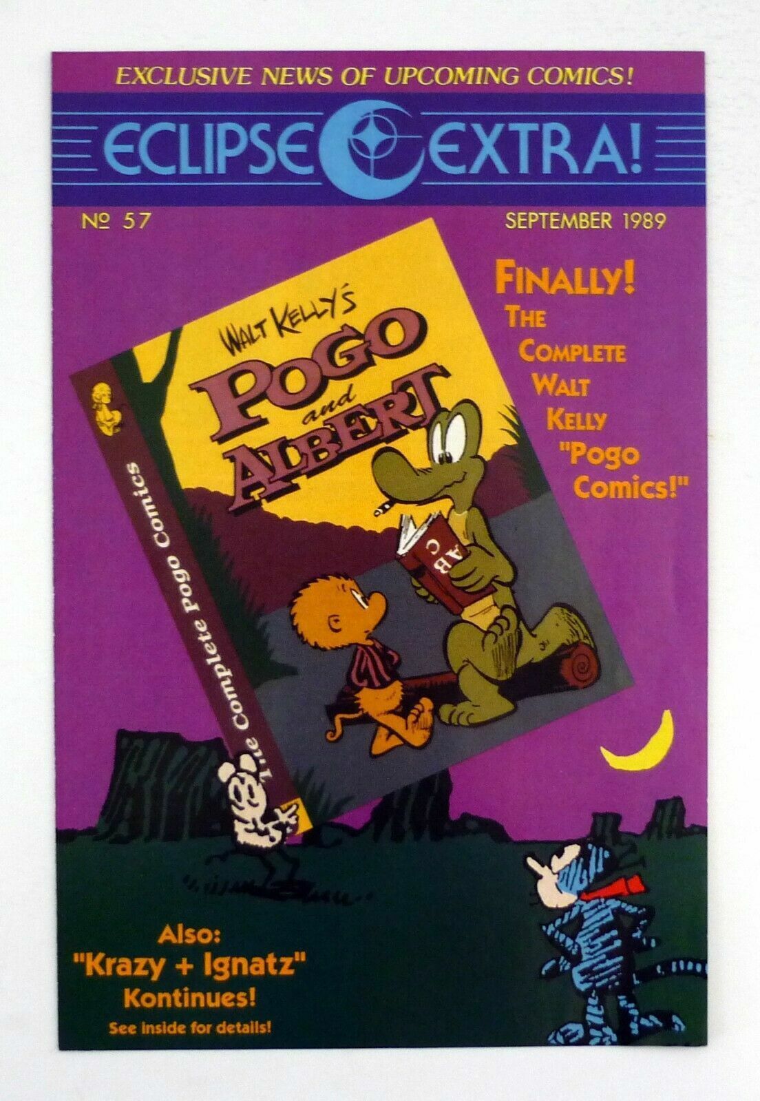 Eclipse Extra #57 Eclipse Comics Pogo &amp; Albert Booklet Checklist Magazin... - $0.98