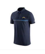 LOS ANGELES CHARGERS POLO SHIRT- NIKE ELITE PERFORMANCE-ADULT XL-NWT-$80... - £31.25 GBP