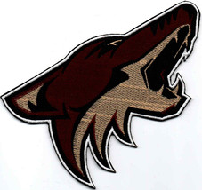 NHL National Hockey League Arizona Coyotes Badge Iron On Embroidered Patch - £7.81 GBP