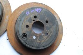 2011-14 SUBARU WRX IMPREZA REAR DISC BRAKE ROTORS PAIR  R1947 image 4