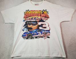 Dale Earnhardt Jr Tee Shirt Unisex Large White Short Sleeve Chase Authentics - £18.28 GBP