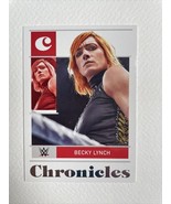 2022 Panini Chronicles WWE #21 Becky Lynch wrestling card - £0.79 GBP