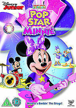Mickey Mouse Clubhouse: Pop Star Minnie DVD (2016) Russi Taylor Cert U Pre-Owned - £15.02 GBP
