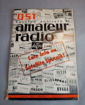 1957 QST Amatuer Radio Magazine Nov Sputnik Satellite Info - £7.89 GBP